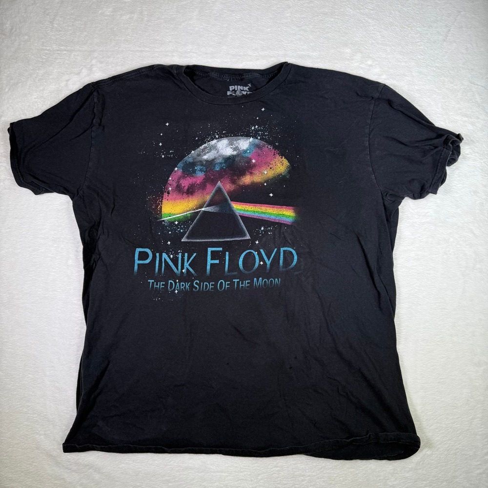 Pink Floyd The Dark Side of the‎ Moon Band T Shirt Black Mens XXL